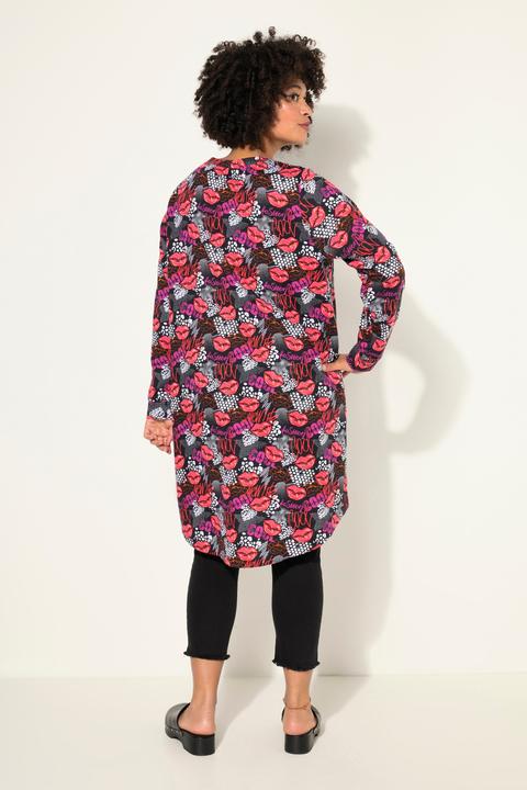 Produktbild Angel of Style Sweatshirt, A-Linie, Kussmund-Muster (48)