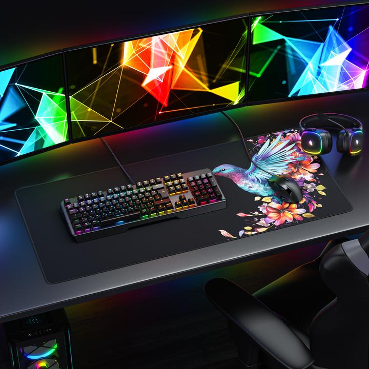 Actual product image Titanwolf Gaming Mouse Pad, 900 x 400mm XXL Speed Gaming Mouse Mat, Mousepad Extra Large Surface, Colour (XXL)