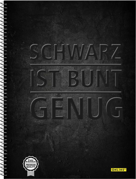 Actual product image Online A4 chequered college pad (A4, Checked, Soft cover)