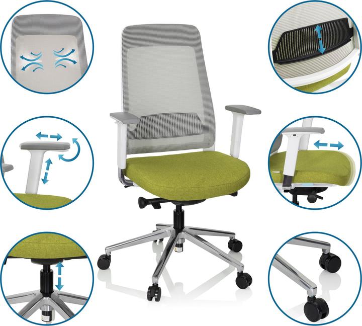 Produktbild Hjh Office Chiaro T2 White