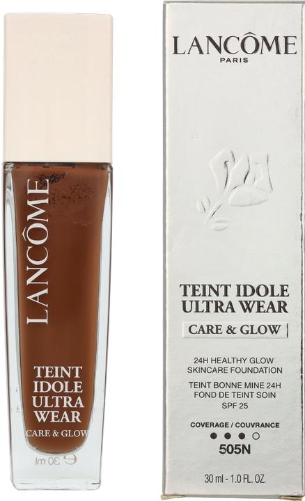 Actual product image Lancôme Foundation Teint Idole Ultra Wear Care & Glow Foundation 505N / 30 ml (505N)