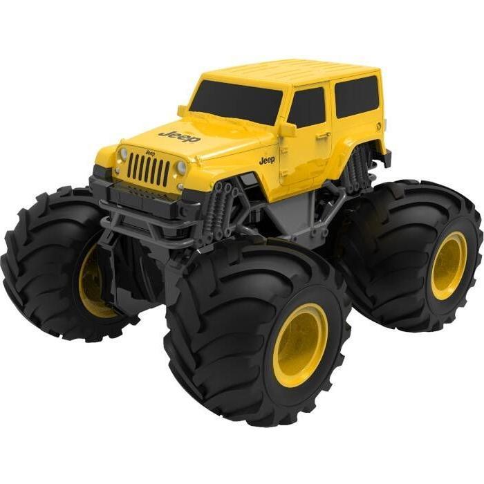 Double Remote-controlled car (yellow) Jeep (Amphibious) E342-003