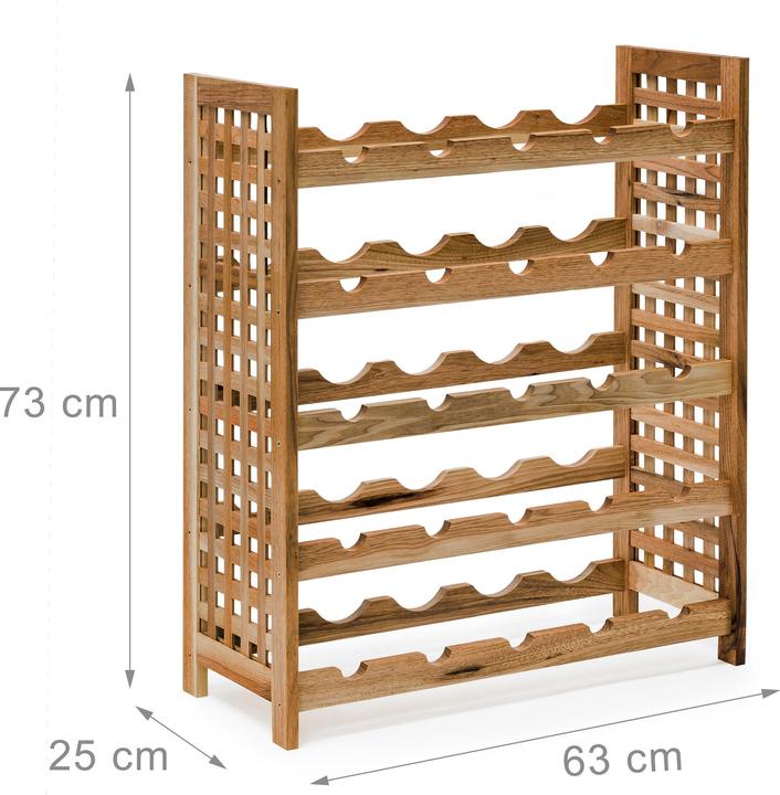 Productafbeelding Relaxdays Walnoot (25 x 63 x 73 cm, 25 Fl.)