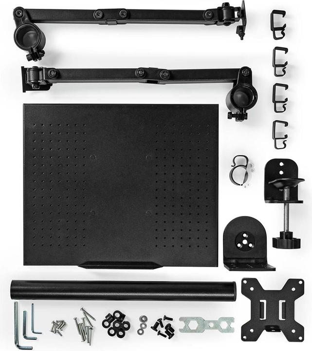 Actual product image Nedis Desk Monitor Holder | Notebook | 1 Screen(s) | 15 - 32 " | 75x75 / 100x100 | Int (Table, 32")