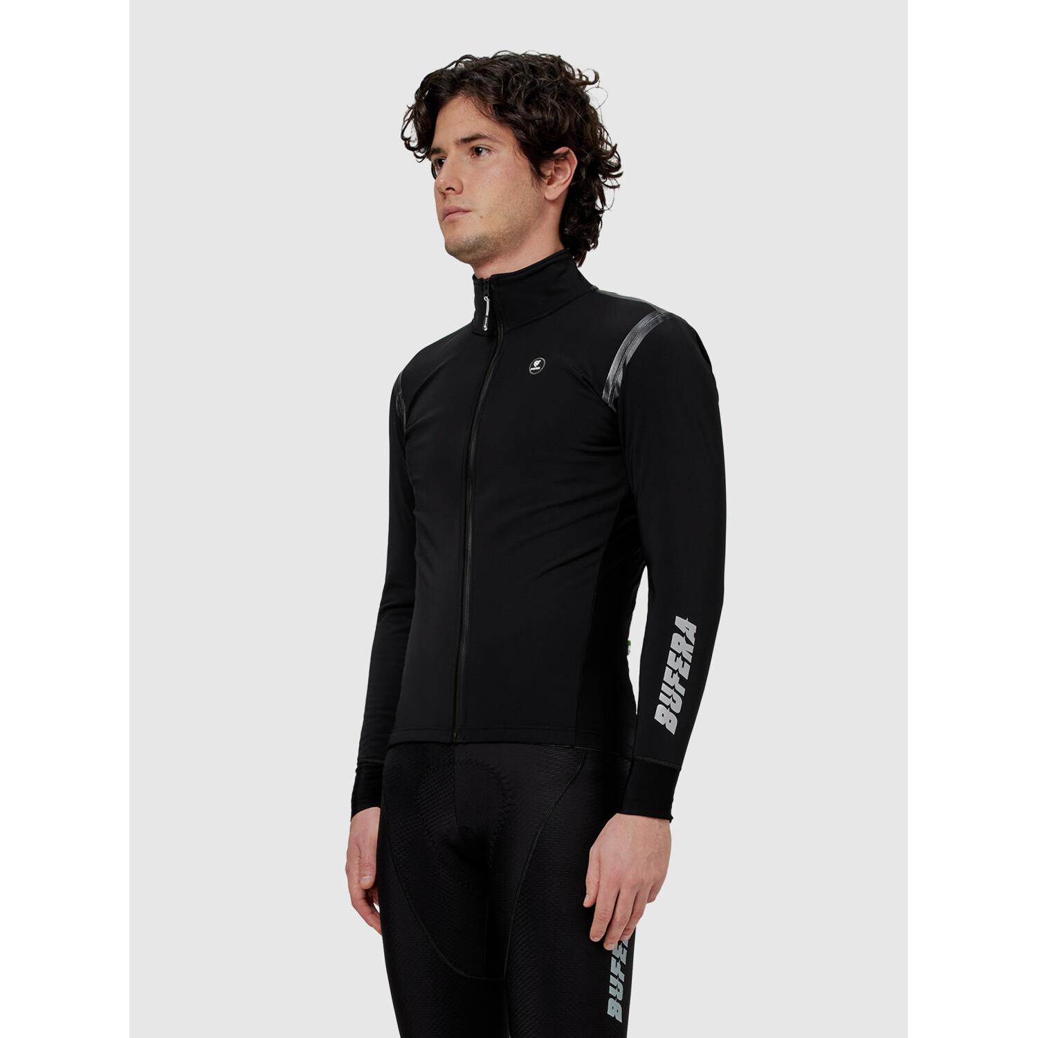 Pissei, Herren, Velojacke, regenjacke bufera (M), Schwarz, M