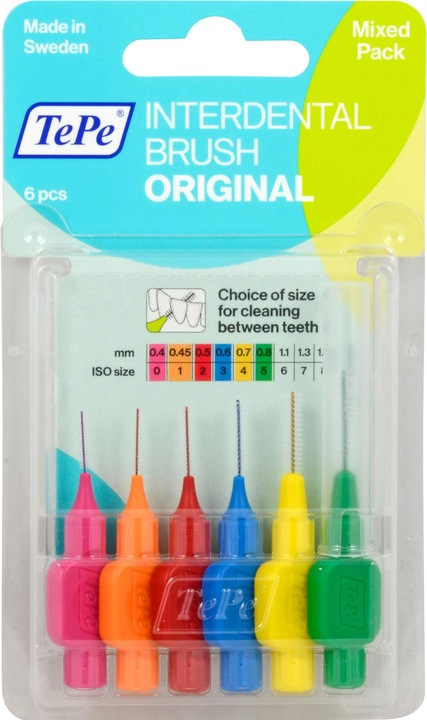 Produktbild TePe Interdental Brush assortiert 6 Stück (6 x)