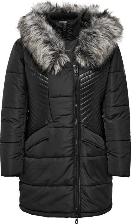 Produktbild Only Curvy Fellkapuzen Mantel (L)
