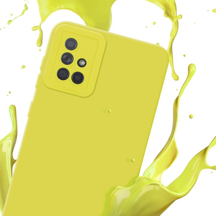 Actual product image Cadorabo Case for Samsung Galaxy A71 4G in TPU Fluid LM162 Style (Samsung Galaxy A71)