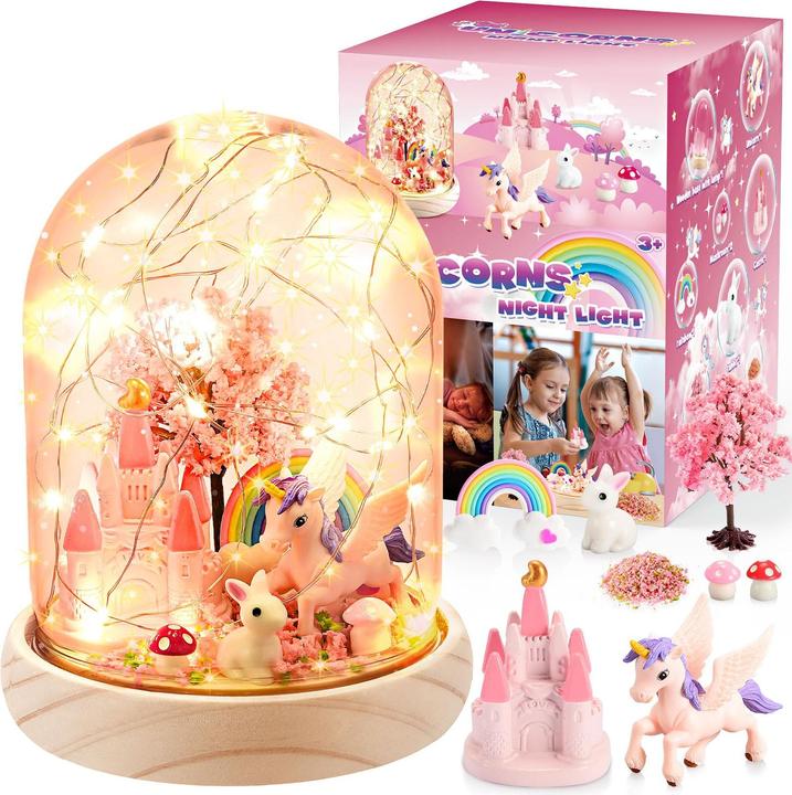 Activity Board Cadeaux licorne pour fille, DIY veilleuse