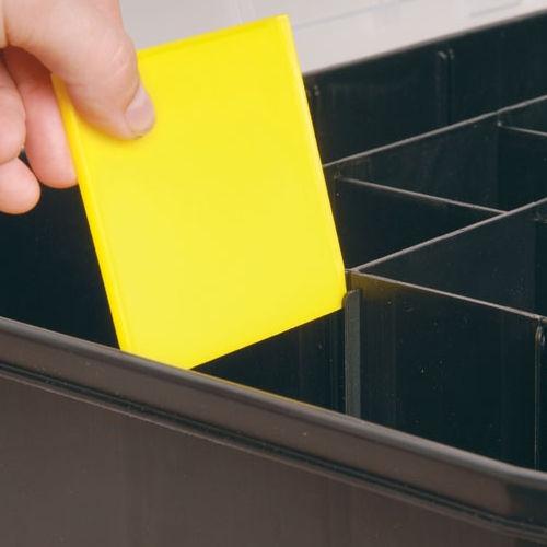 Actual product image Stanley Toolbox L with removable dividers