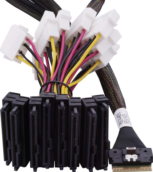 Actual product image Microchip ACK I SLIMSASX8 8SFF 8639X1 U.2 (80 cm, SlimSAS)