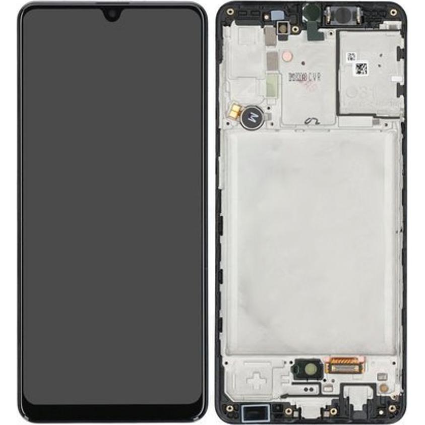 Samsung Galaxy A31 LCD Display - Black (Display, Galaxy A31), Mobilgerät Ersatzteile, Schwarz