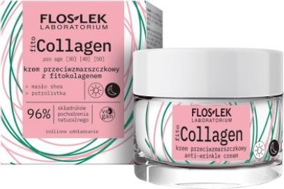 Actual product image Floslek FLOSLEK Fito Collagen Anti-Wrinkle Cream krem przeciwzmarszczkowy z fitokolagenem 50ml (50 ml)