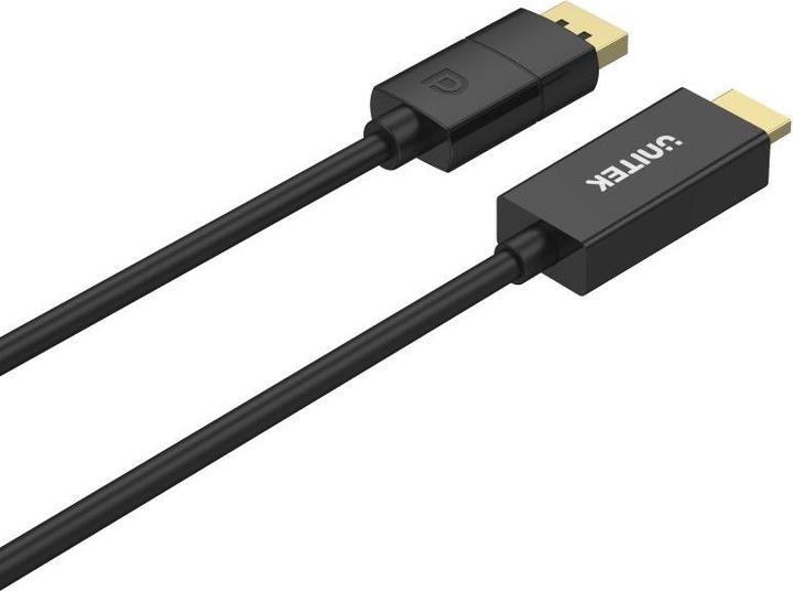 Image du produit Unitek Câble DisplayPort - HDMI 1.8m czarny (V1608A) (1.80 m)