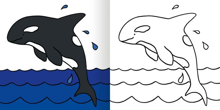 Actual product image Malbuch ab 2j. - Zoo