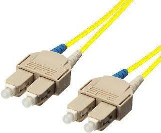 Produktbild equip LWL Patchkabel SC->SC Singlemode Duplex OS2 ge (CAT8.1, 2 m)