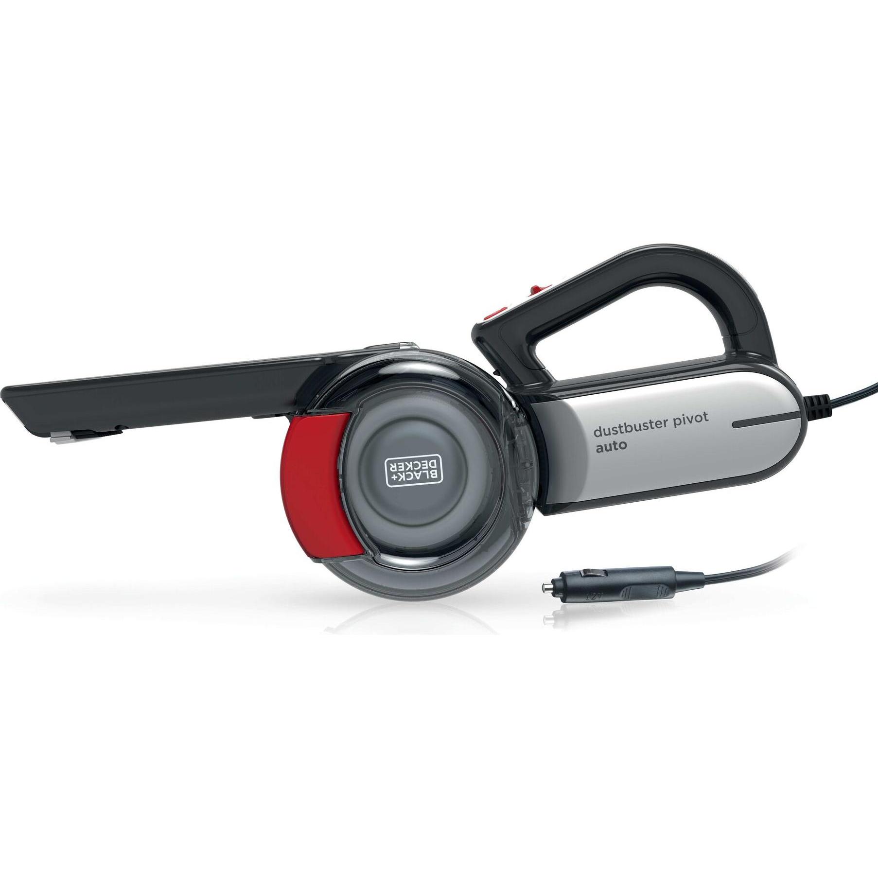 Black & Decker Dustbuster Pivot PV1200AV, Staubsauger, Grau, Rot