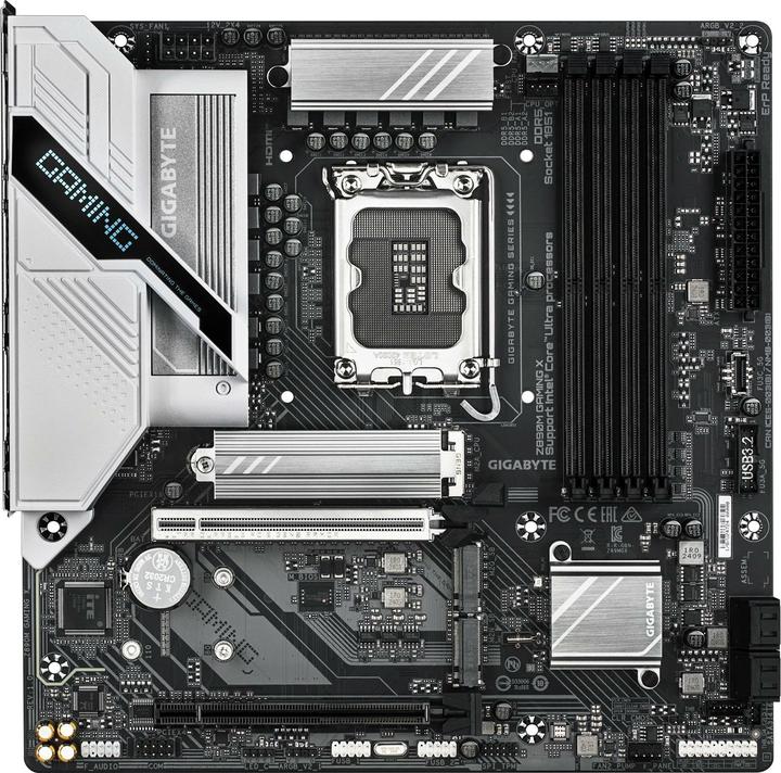 Produktbild Gigabyte Z890M GAMING X (LGA 1851, Intel Z890, mATX)