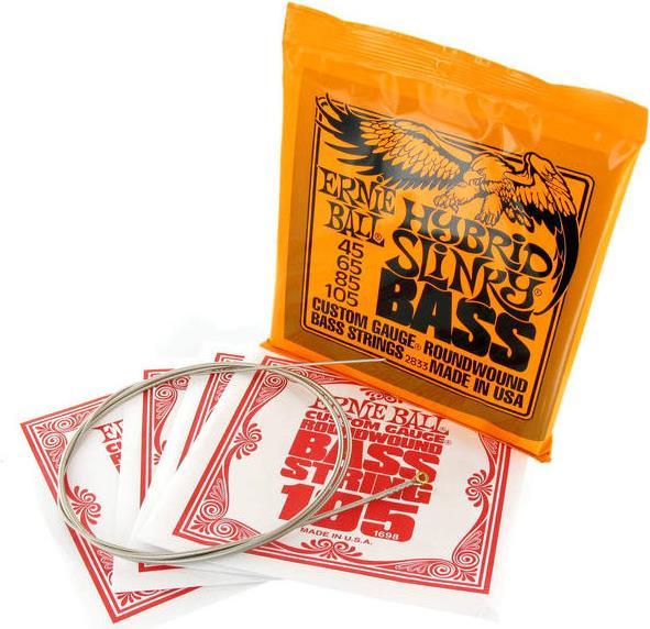 Immagine prodotto Ernie Ball Ibrido Slinky (4 x, Basso elettrico, 0.11")