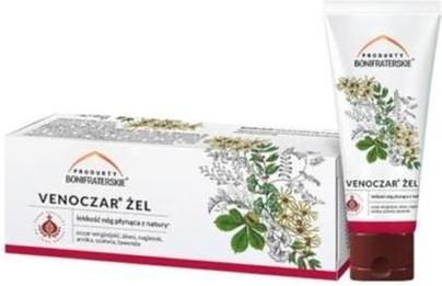 Actual product image Boni Frates Pharmaceuticals Venoczar Gel Natural Relief for Legs (Foot bath)