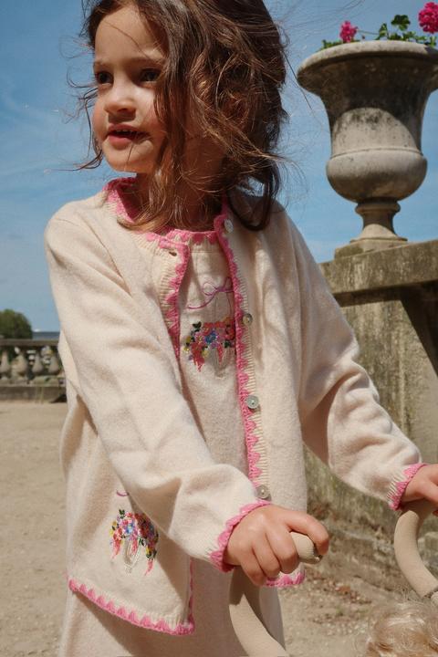 Produktbild Konges Slojd Collette StrickCardigan Off White (86)
