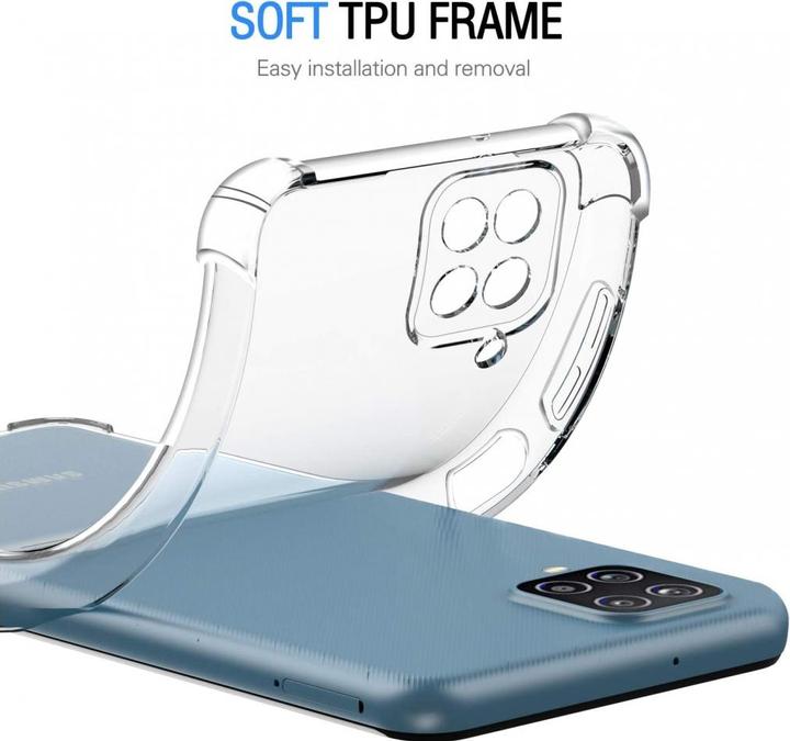 Image du produit Screenguard Samsung Galaxy A12 Coque Crystal Soft Airbag Bumper (Samsung Galaxy A12)