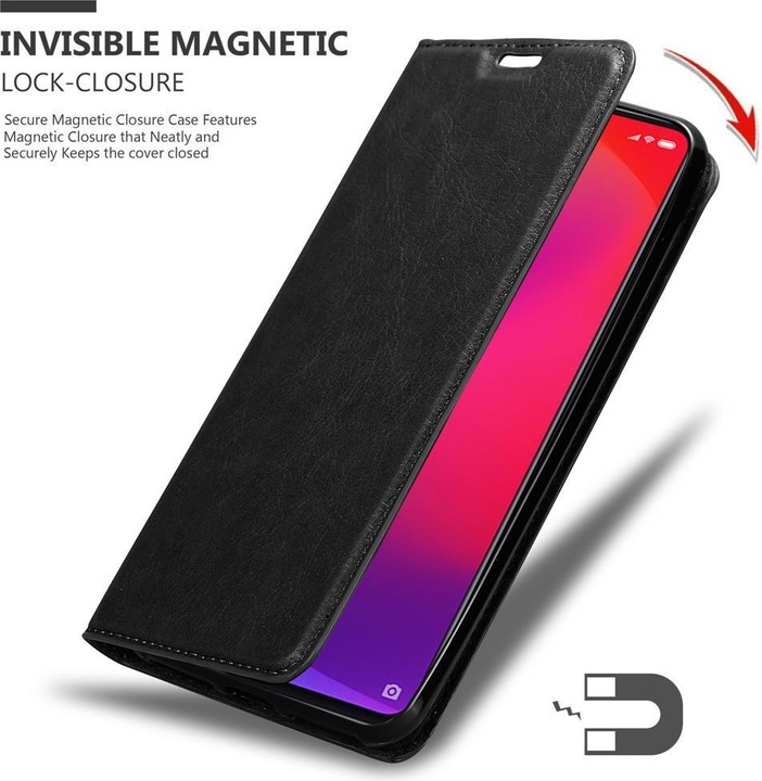 Actual product image Cadorabo Book Invisible Magnet Cover (Mi 9T Pro, Xiaomi Redmi K20 Pro)