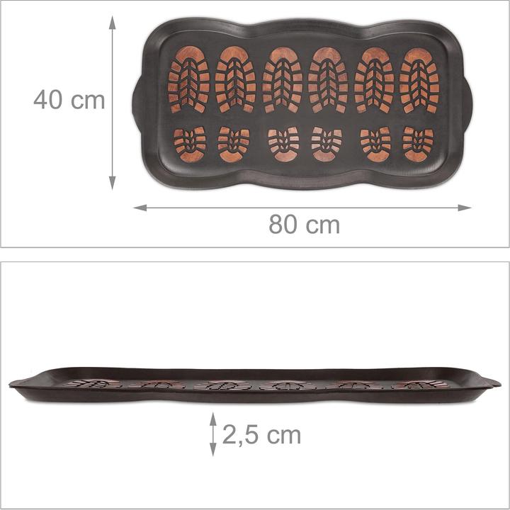 Actual product image Relaxdays Doormat (80 x 40 x 2.5 cm)