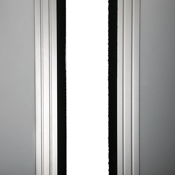 Actual product image Maul Acoustic partition MAULconnecto 9603195 dark grey, white 100.0 x 182.0 cm with castors (100 x 182 cm)