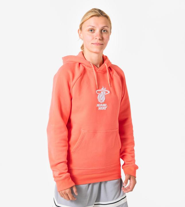 Tarmak Damen/Herren Basketball Hoodie NBA Miami Heat - Hoodie 900 rosa