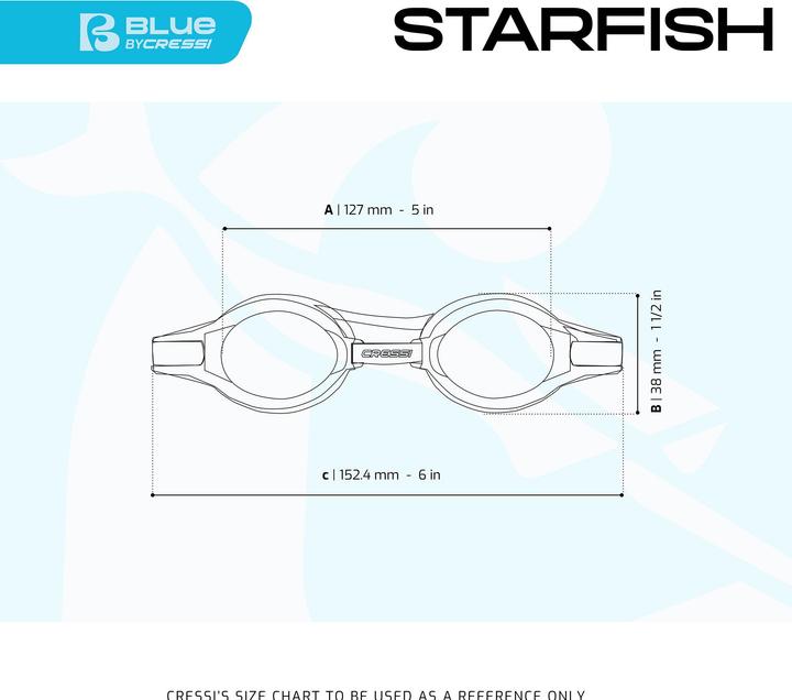 Actual product image Cressi Starfish Schwimmbrille