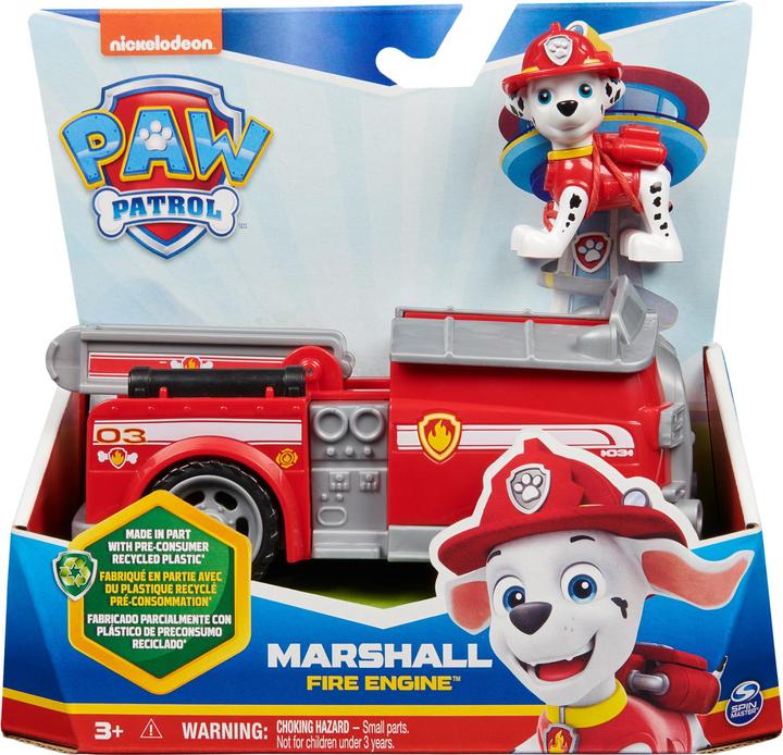 Immagine prodotto Spin Master Paw Patrol Basic Vehicle Marshall