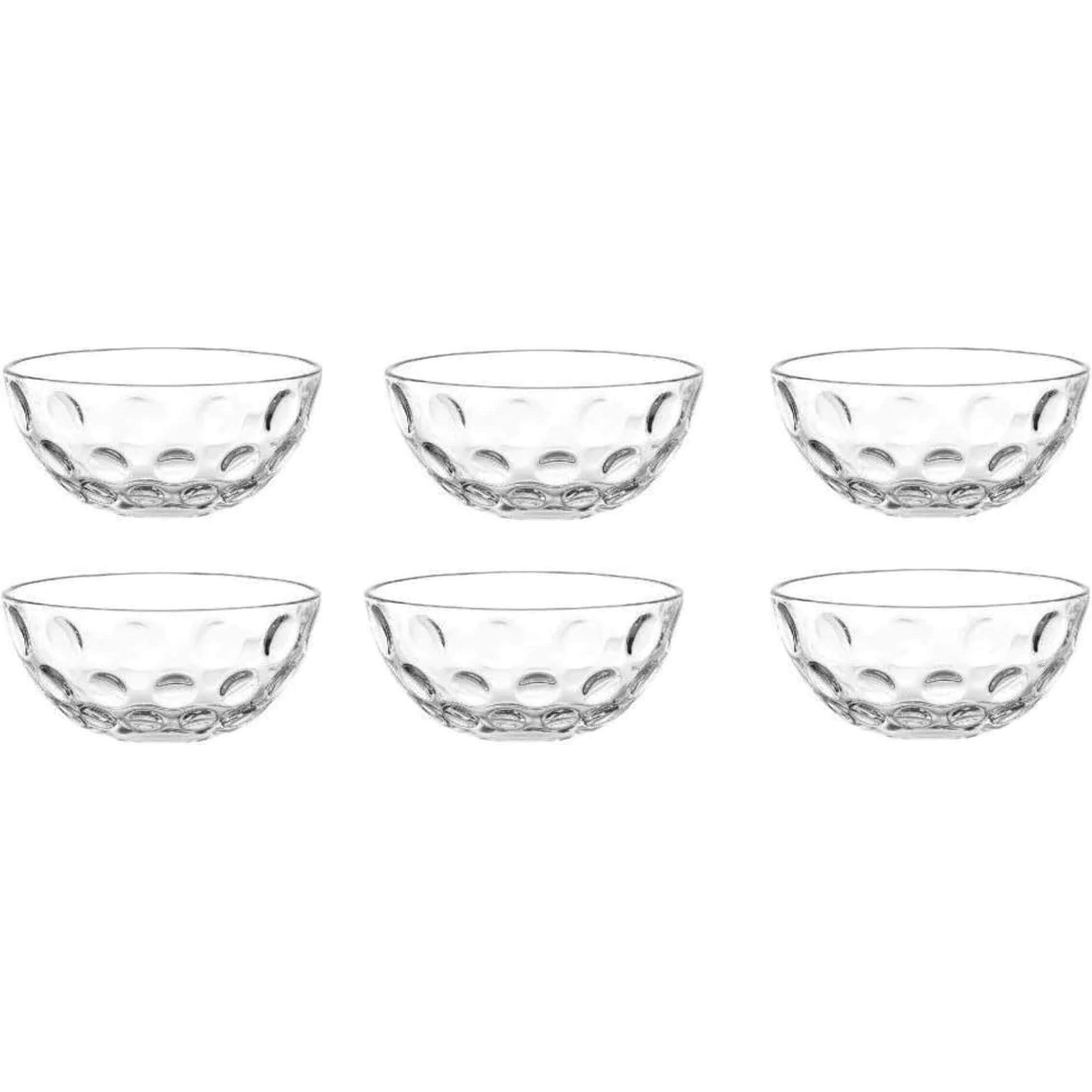 Leonardo Cucina Optic, Schüssel + Schale, Transparent