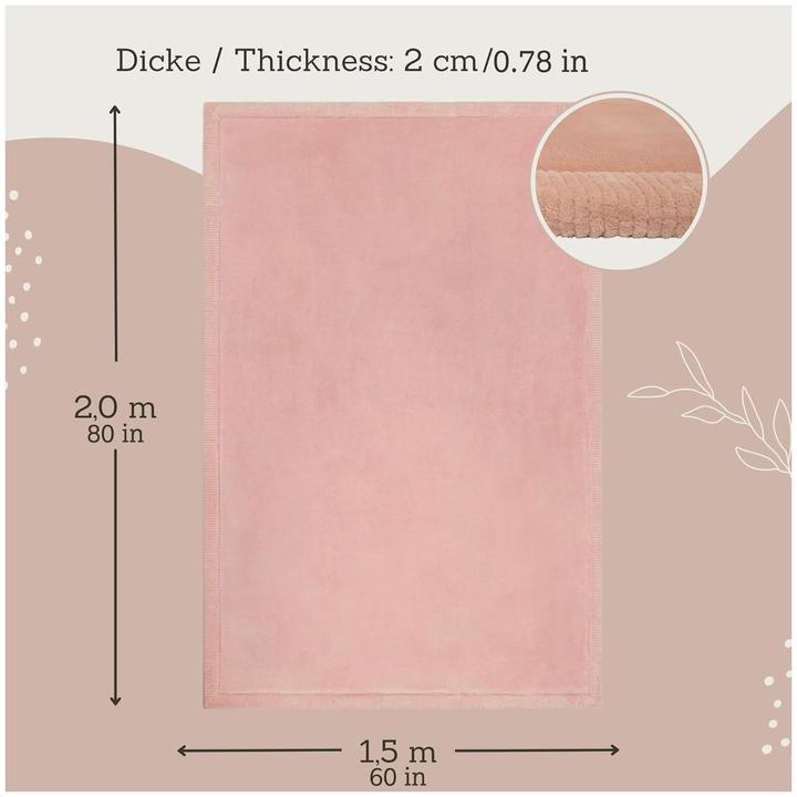 Immagine prodotto Hakuna Matte Tappetino in velluto XXL, nuvola (200 x 150 cm)