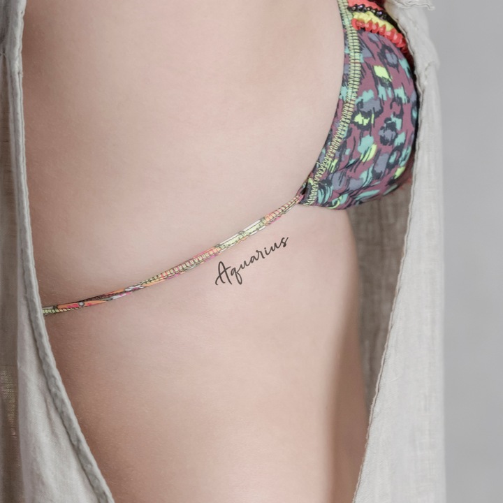 Image du produit minink Tatouage temporaire - Aquarius