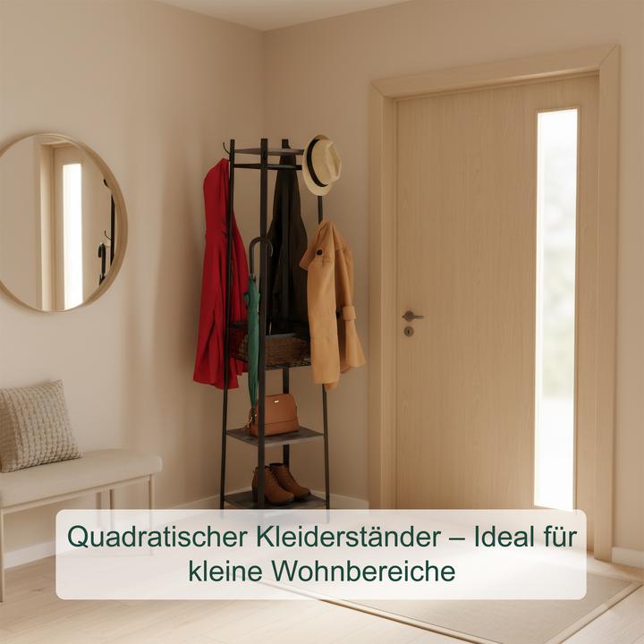 Actual product image Relaxdays coat rack