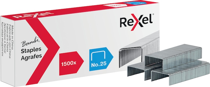 Actual product image Rexel Staples No. 25 (2500 x)