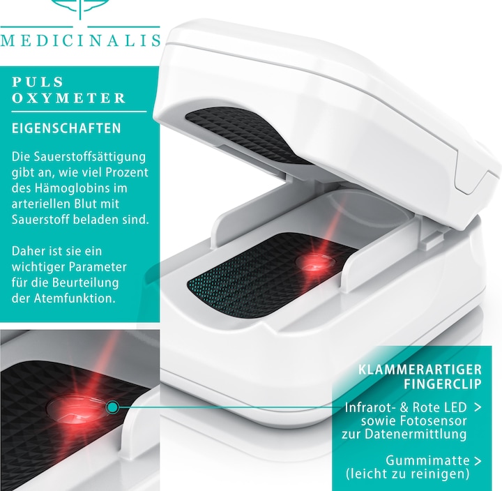 Produktbild Medicinalis Pulsoximeter