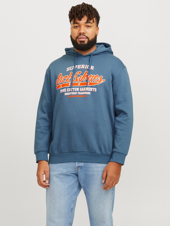 Produktbild Jack & Jones JJELOGO SWEAT HOOD 2 COL 24/25 NOOS PLS (3XL)