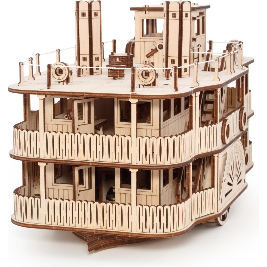 Eco Wood Art Raddampfer "River Princess" - 3D Holzbausatz (EWA-00339)