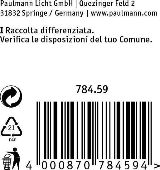 Actual product image Paulmann Pro Strip Connector