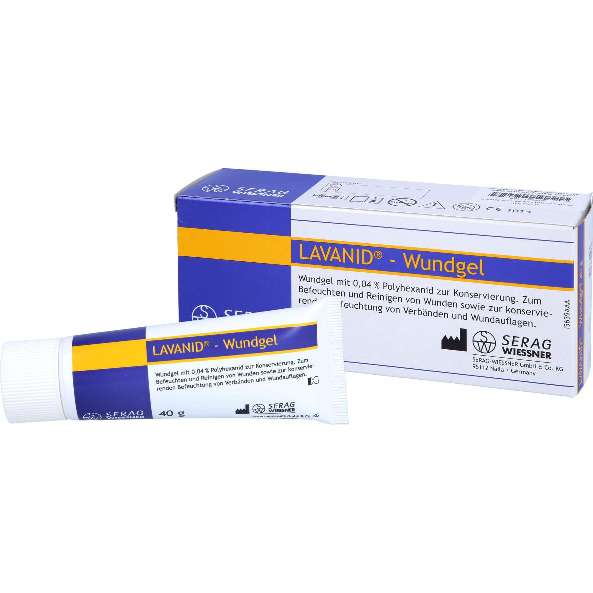Thumbnail - Lavanid, Wundversorgung, Wundgel 0.04% Poli, 1X40 g GEL