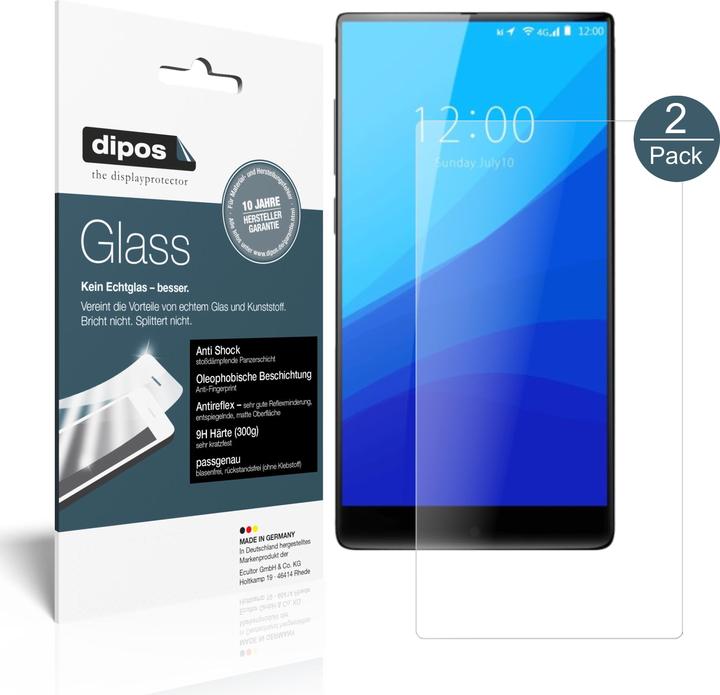 Dipos Displayschutz Anti-Shock (1 Stück, Umidigi Crystal Plus)