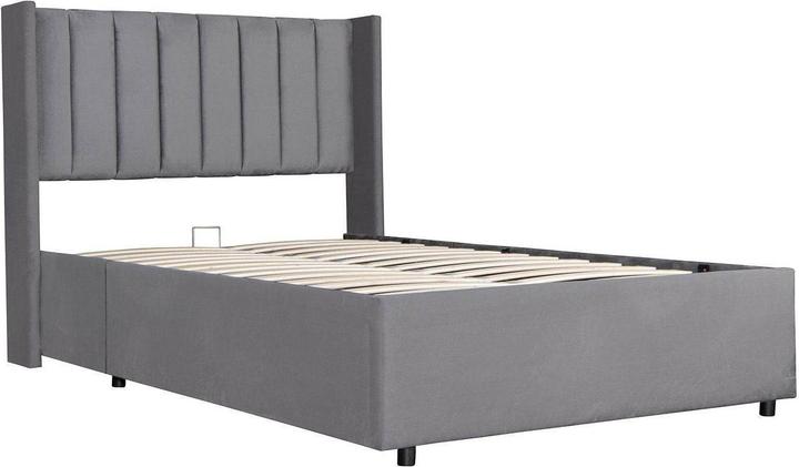 Image du produit Juskys Lit rembourré Savona (120 x 200 cm)