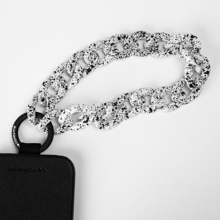 Actual product image SBS case&me Amelie Wrist chain black and white