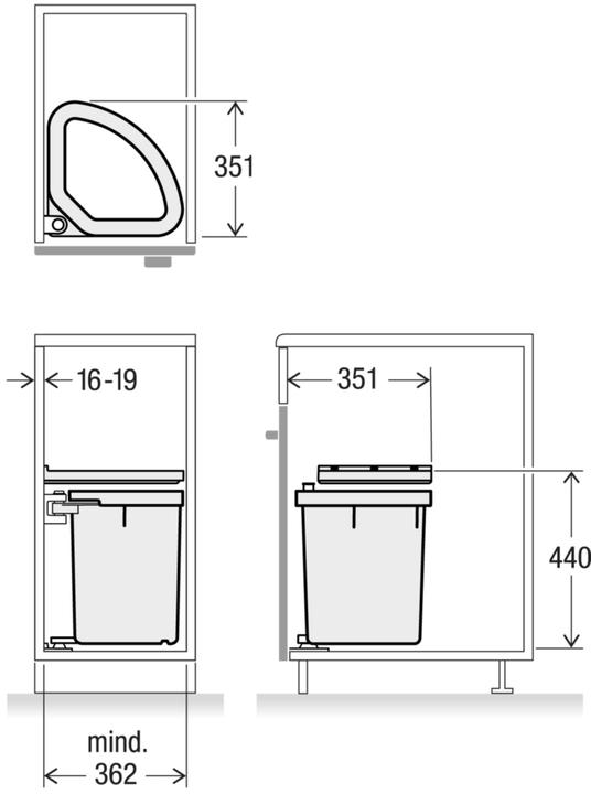 Productafbeelding Müllex D-LIJN D40 (25 l)