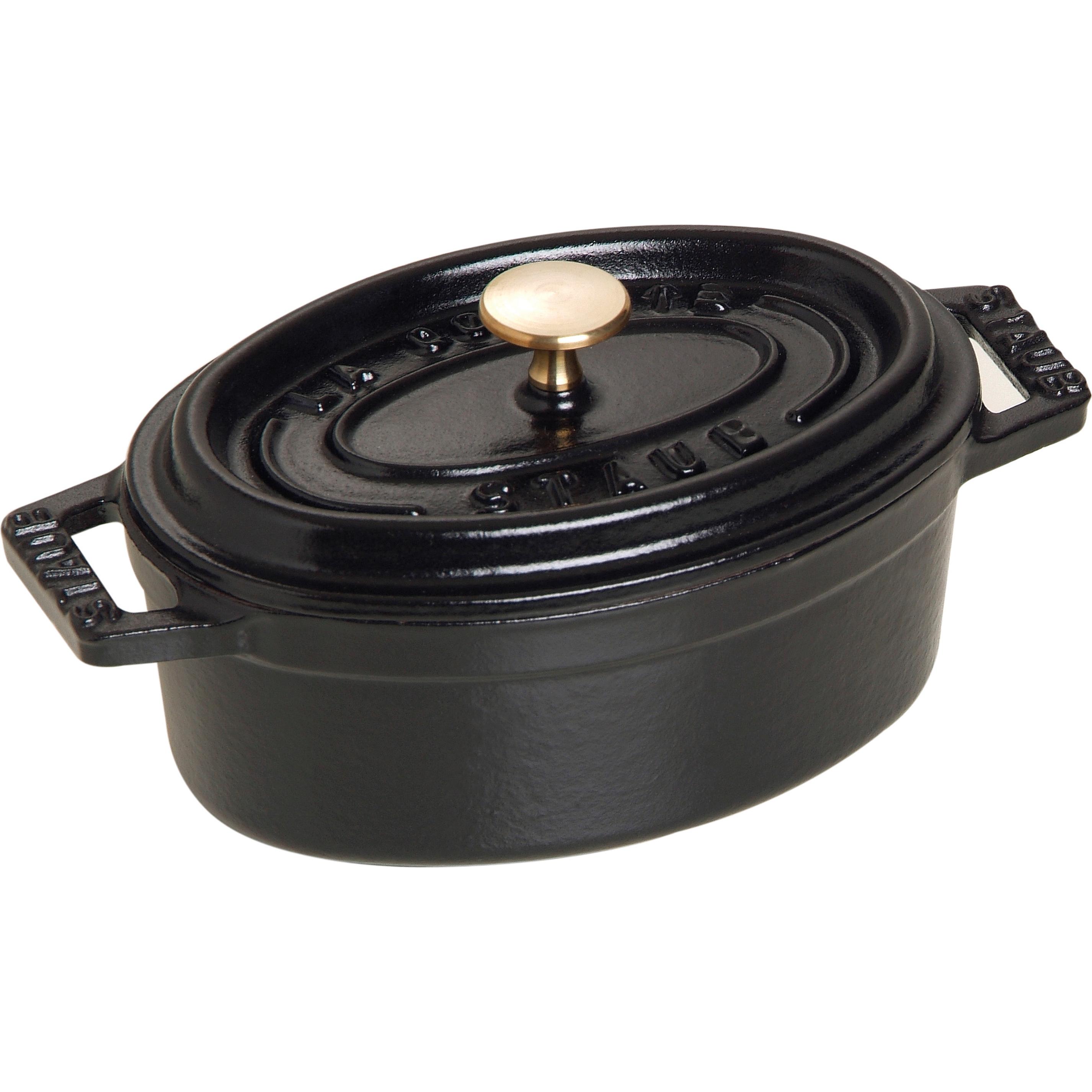 Staub Mini Cocotte, Padella + Pentola, Nero