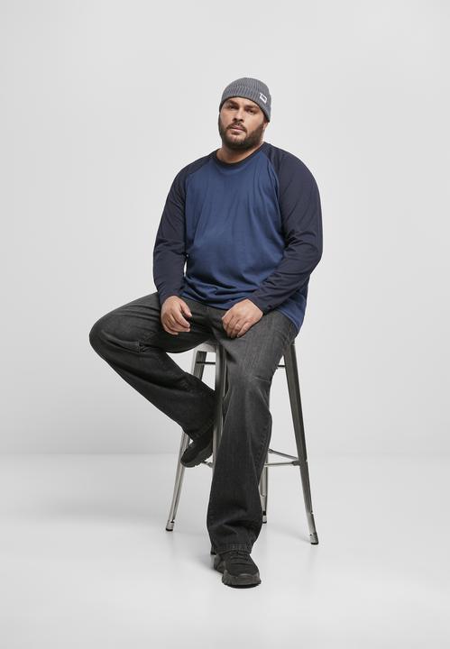 Produktbild Urban Classics Raglan Contrast LS (L)