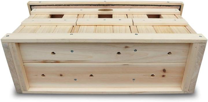 Image du produit Habau Nistkasten und Spatzenhaus mit 3 Brutkammern