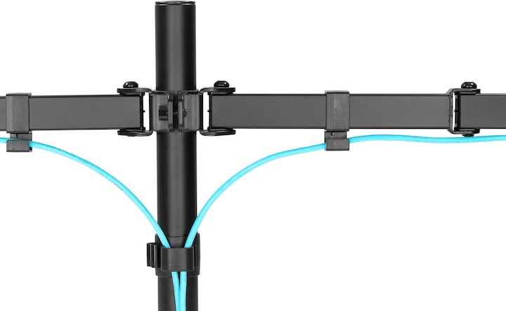 Produktbild Digitus Klemmhalterung für digitale Dual-Monitore (Tisch, 32")